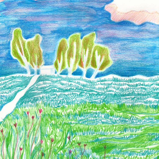 Photo by Anne Ettori on April 14, 2022. May be art of outdoors.